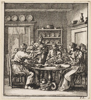 KG 05919
<br/>
Het Thee en Koffy-gereedschap..
<br/>
<em>Luyken, Jan (1649-1712)</em>